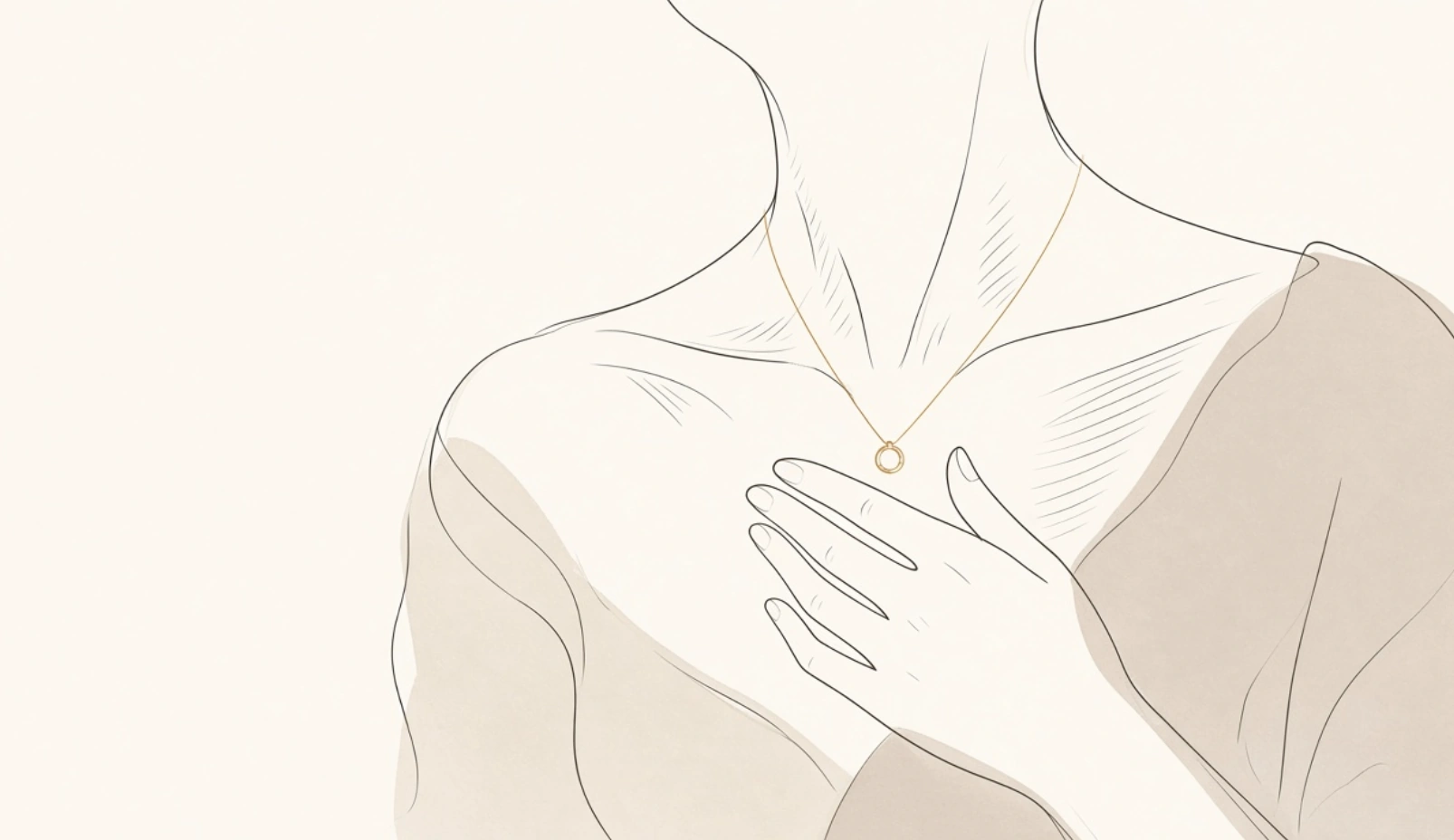 Illustration of the pendant worn at the chest